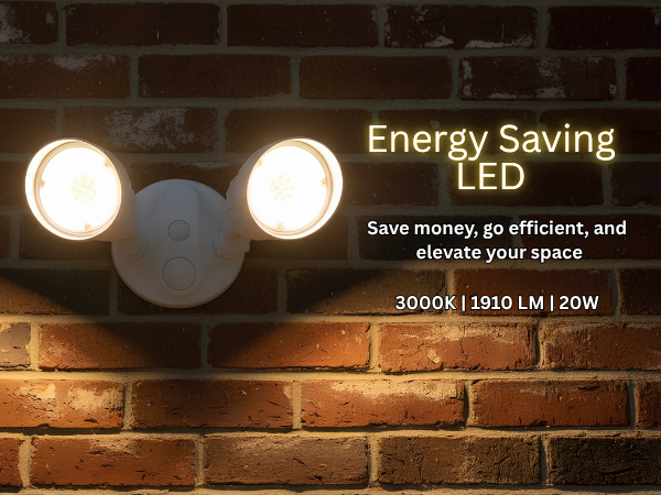 LED-Double Flood-White-20W 3000K
