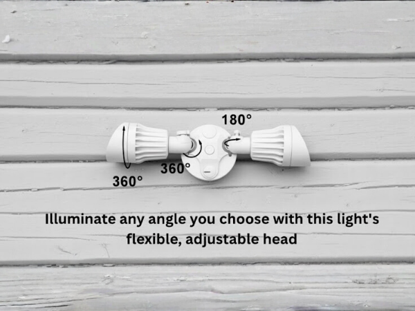 LED-Double Flood-White-20W 3000K