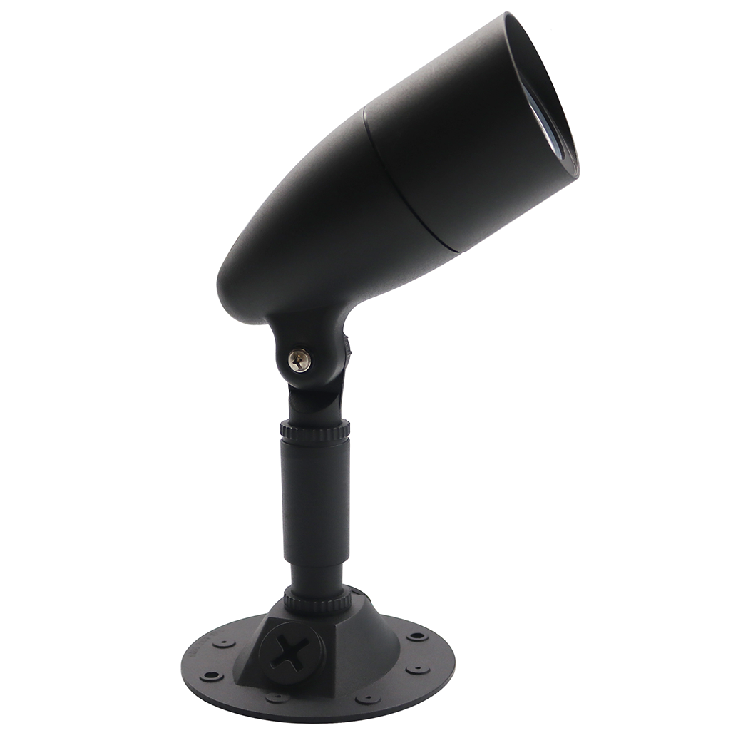 outdoor floodlight black single light