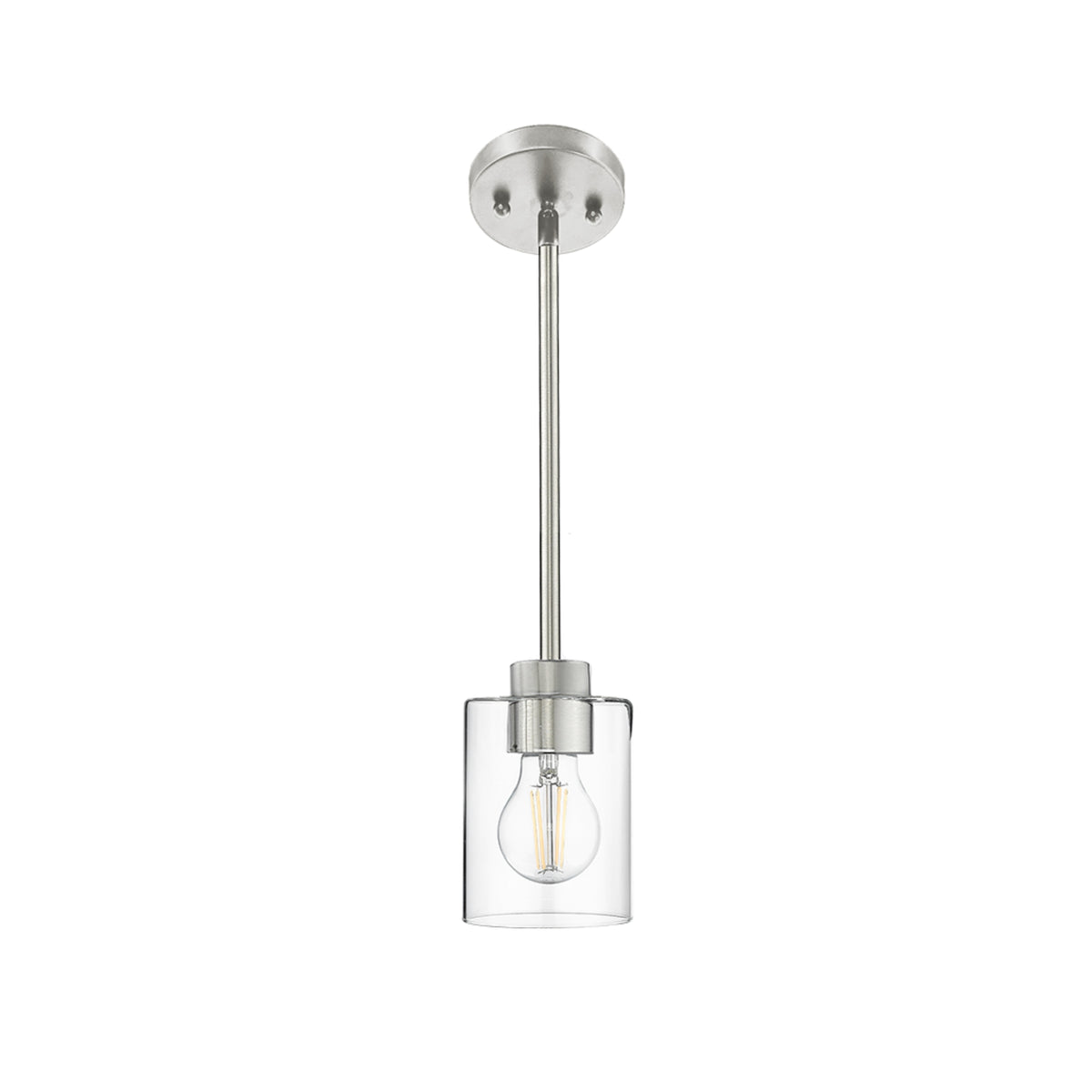 Mincio 1-Light Clear Glass Mini Pendant