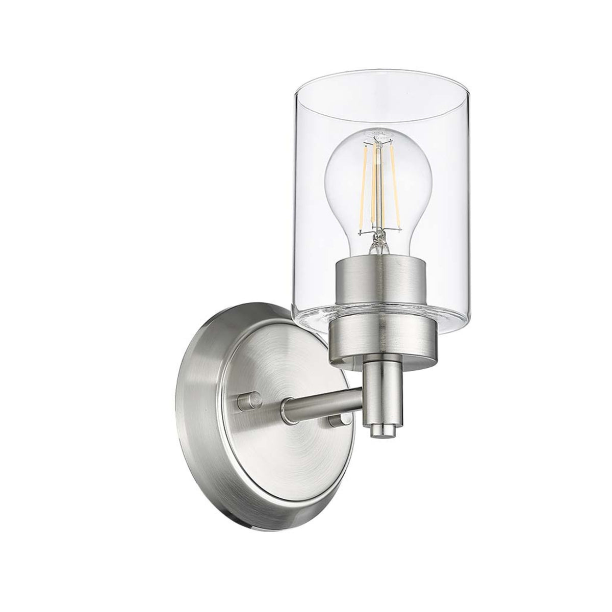 Mincio 1-Light Clear Glass Sconce