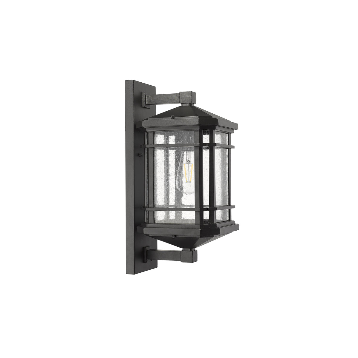 Black outdoor wall lights for house - Vivio Lighting