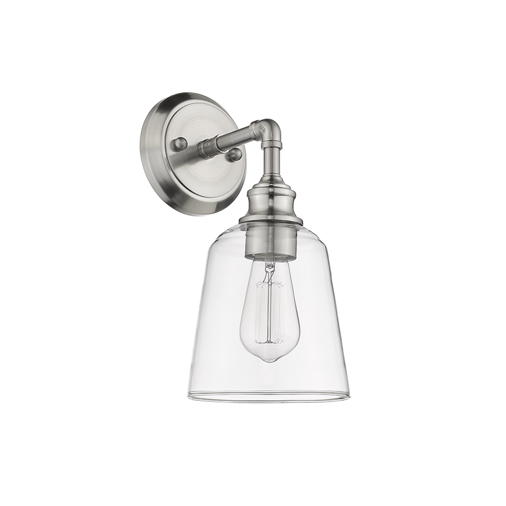Nickel bathroom vanity light fixtures - Vivio Lighting