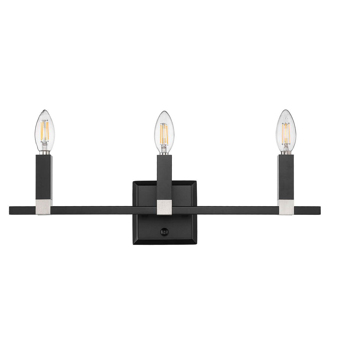 Modern black vanity light wall sconces - Vivio Lighting