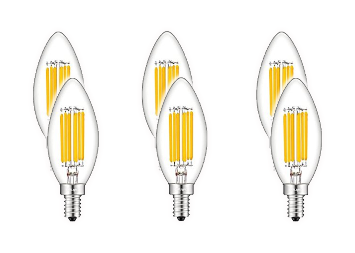 Dimmable Decorative Light Bulb 6 pack - Vivio Lighting