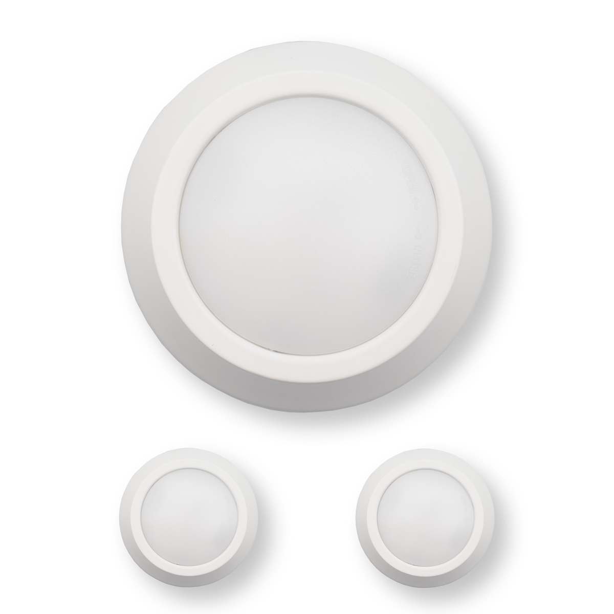 5 Inch LED Disk Light 12W - 3000K - 840Lumens - White (2 Pack, 4 Pack, 6 Pack, 8 Pack)