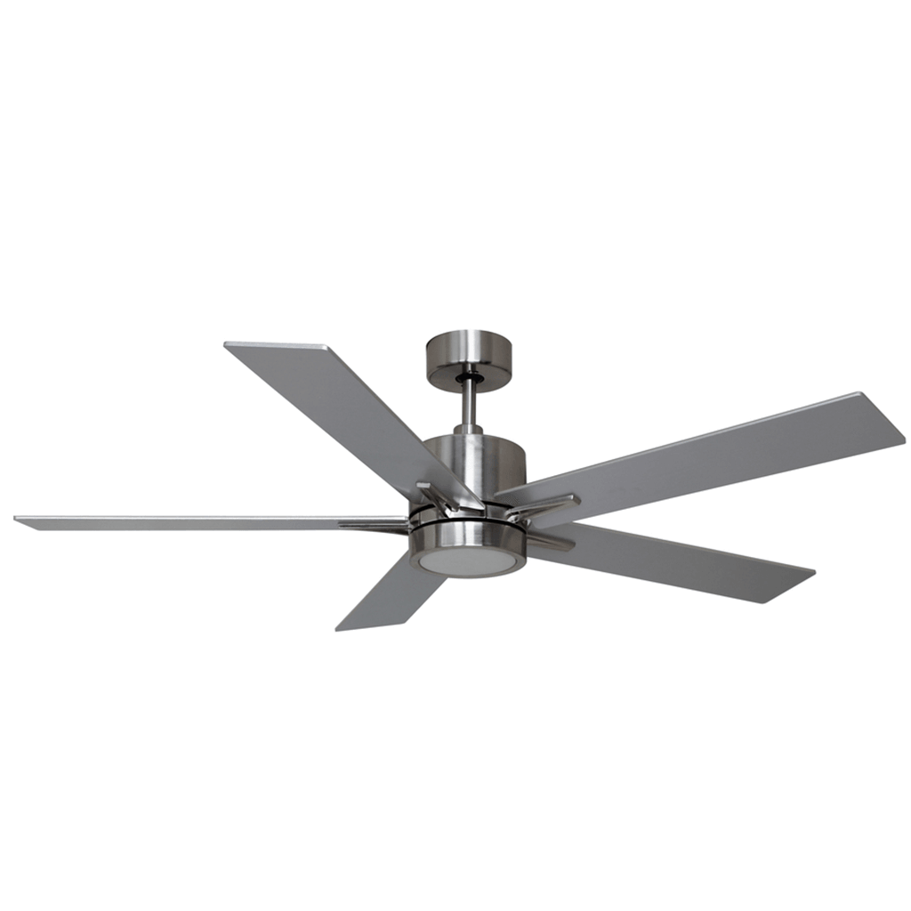 Brushed nickel ceiling fan wit lights 52 inch