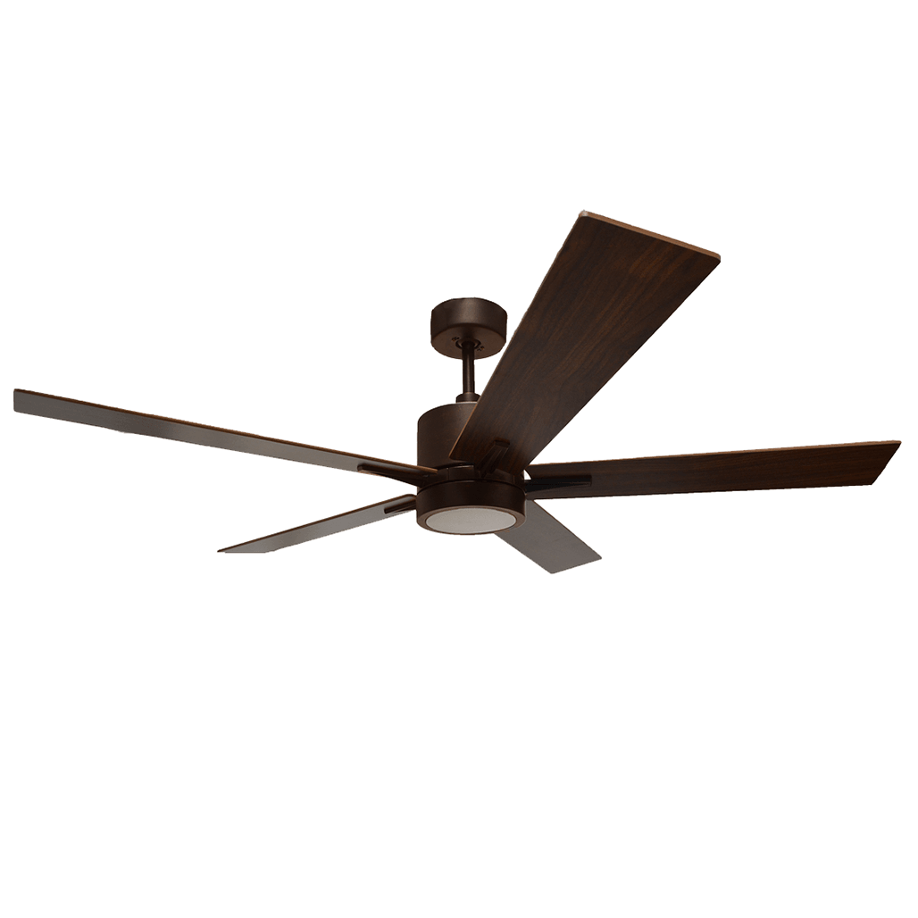 52 inch Farmhouse ceiling fan with dimmable light 5 blade