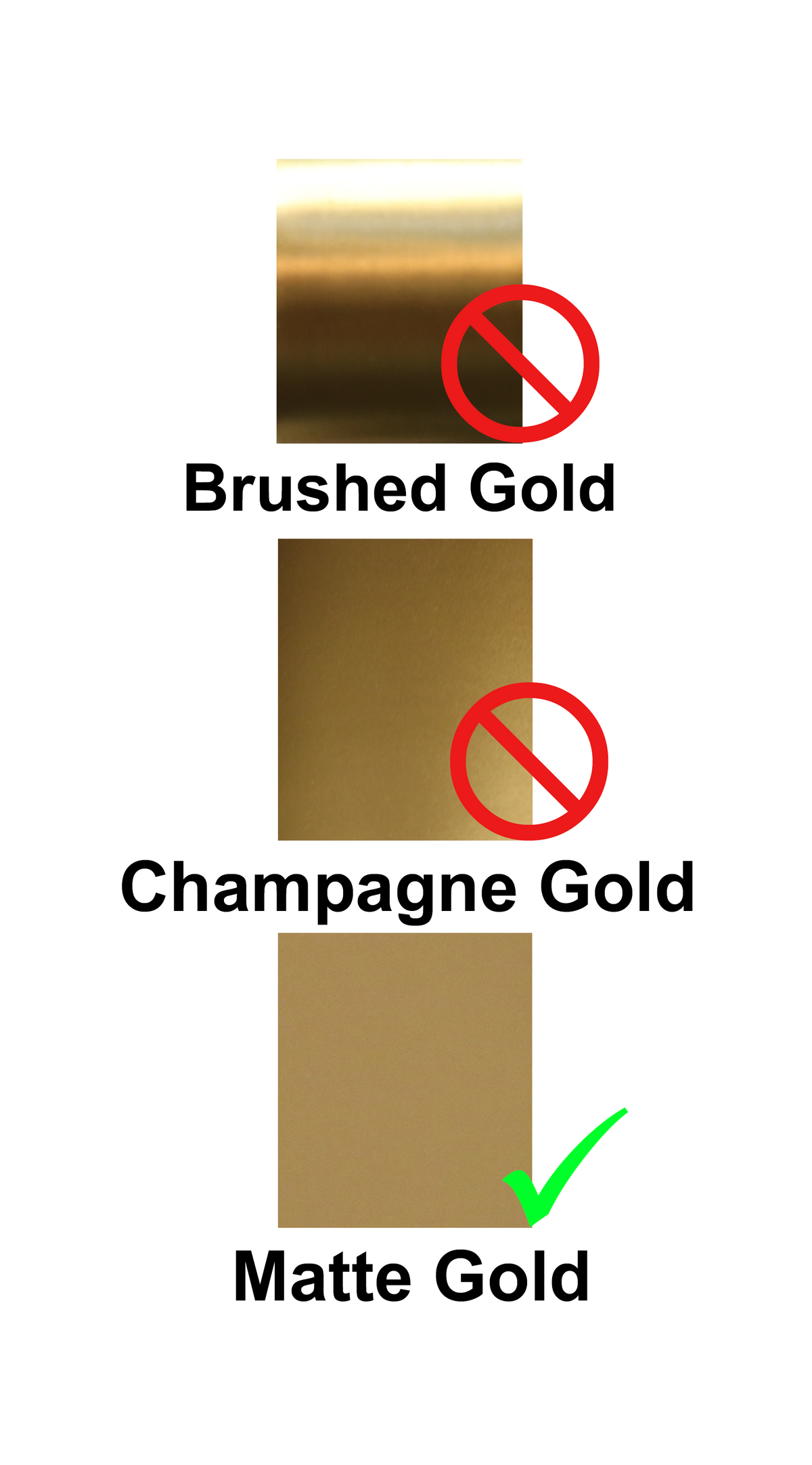 Matte gold color vanity light wall sconces - Vivio Lighting