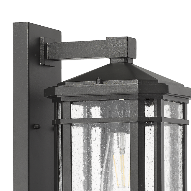 Black outdoor wall lights for house - Vivio Lighting